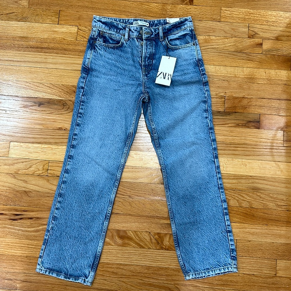 Brand New Zara Straight Fit Jeans